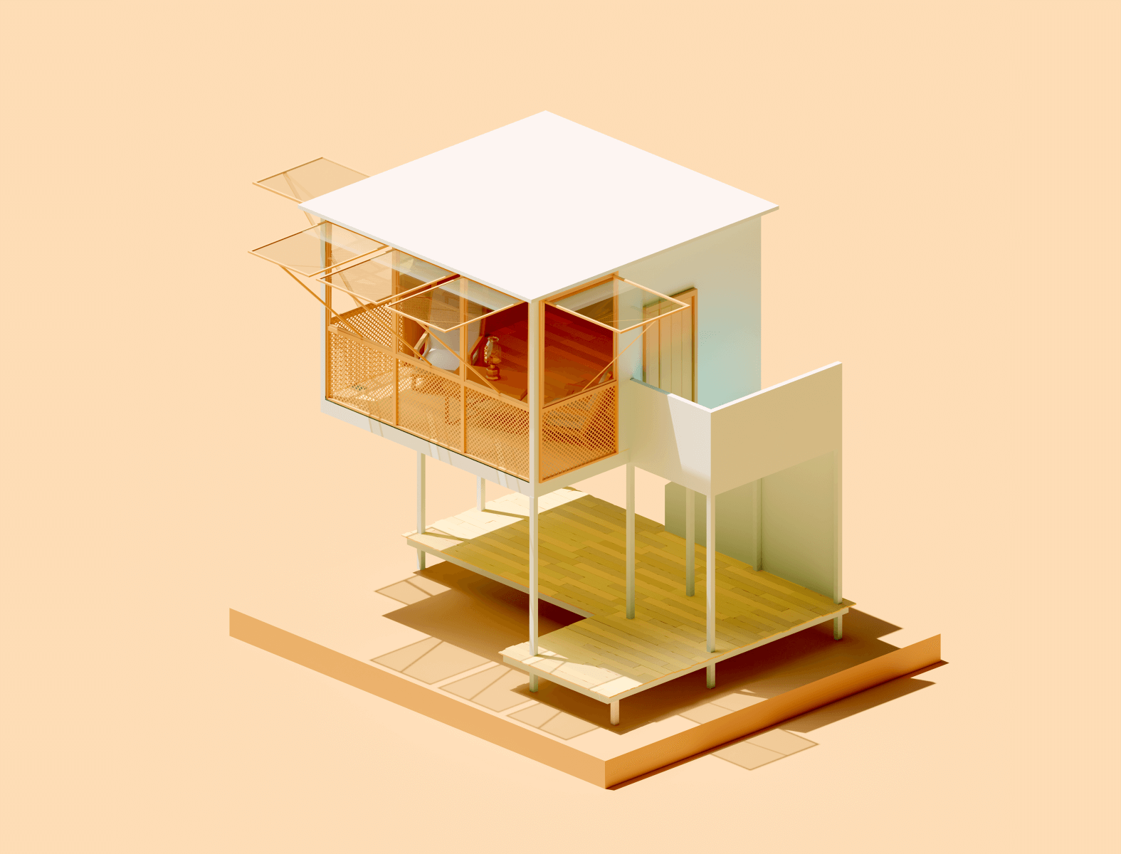 Cabana House Model